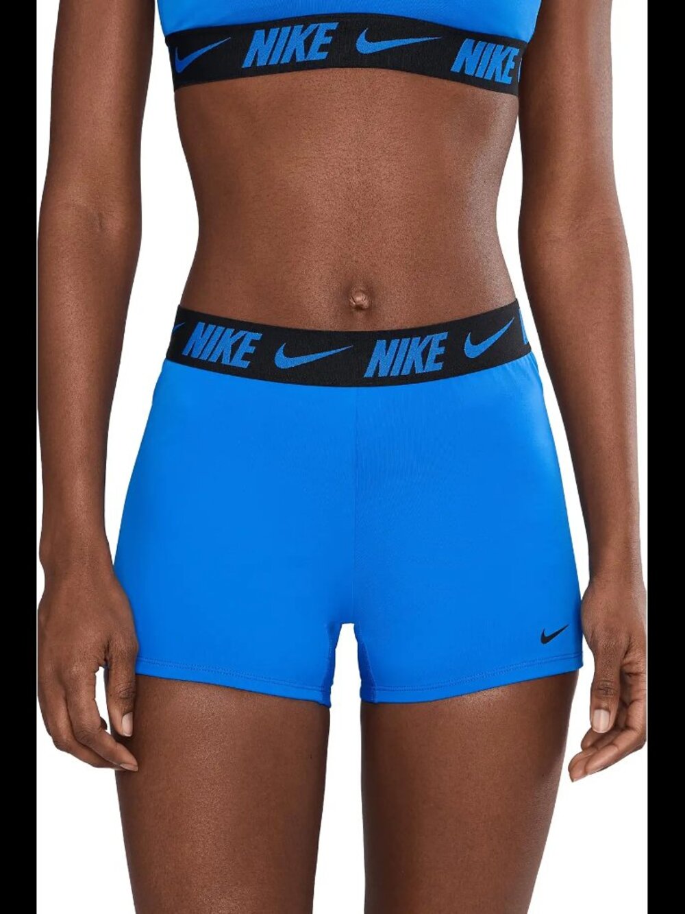 Nike Women's Logo Tape Kickshort Swim Shorts